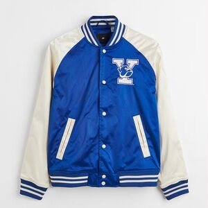 Yale Satin Bomber Jacket